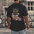 Dragon Read Books Be Kind Stay Weird Book Lover Men's Back Print T-Shirt