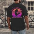 With A Dreamy Far-Off Look And Her Nose Stuck In A Book Men's Back Print T-Shirt With A Dreamy Far-Off Look And Her Nose Stuck In A Book Men's Back Print T-Shirt