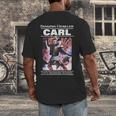 Dungeon Crawler Carl Vintage Paperback Illustration Book Men's Back Print T-Shirt Dungeon Crawler Carl Vintage Paperback Illustration Book Men's Back Print T-Shirt