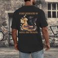 Easily Distracted By Books & Dragons Librarian Book Lover Men's Back Print T-Shirt Easily Distracted By Books & Dragons Librarian Book Lover Men's Back Print T-Shirt