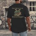 Easily Distracted By Books And Dragons Graphic Men's Back Print T-Shirt
