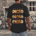 Educated Afro Women Girl Reading Book Future HBCU Grad Men's Back Print T-Shirt
