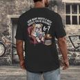 English Bulldog Dog Reading Book 67 Six Seven Meme Men's Back Print T-Shirt