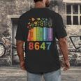 Equal Rights Book Flower Resist 86 47 Feminist Women Rights Men's Back Print T-Shirt Equal Rights Book Flower Resist 86 47 Feminist Women Rights Men's Back Print T-Shirt