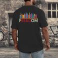 Freadom Anti-Banned Books – Read Banned Books Library Men's Back Print T-Shirt Freadom Anti-Banned Books – Read Banned Books Library Men's Back Print T-Shirt