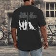 Your Friends Vs My Friend Introvert Pet Dog Owner Men Women Kids Men's Back Print T-Shirt