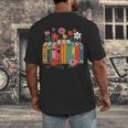 Fund Science Not Billionaires Books Support Scientist Men's Back Print T-Shirt