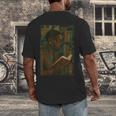 Geometric History Educated Women Teacher Book Melanin Men's Back Print T-Shirt Geometric History Educated Women Teacher Book Melanin Men's Back Print T-Shirt
