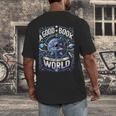 A Good Book Is Out Of This World Shirt Astronaut Reading Men's Back Print T-Shirt A Good Book Is Out Of This World Shirt Astronaut Reading Men's Back Print T-Shirt