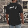 Good Girl Book Club Smut Book Reader Romance Spicy Book Men's Back Print T-Shirt Good Girl Book Club Smut Book Reader Romance Spicy Book Men's Back Print T-Shirt