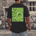 Green Comic Book Green Graphic Men's Back Print T-Shirt