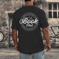 What Happens In Book Club Stays In Book Club Book Lover Men's Back Print T-Shirt