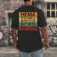 Hema Definition Like A Book Club With Swords Men's Back Print T-Shirt Hema Definition Like A Book Club With Swords Men's Back Print T-Shirt