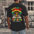 Honoring Past Inspiring Future History Month Book Tree Men's Back Print T-Shirt Honoring Past Inspiring Future History Month Book Tree Men's Back Print T-Shirt