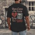 Horror Book Club Creepy Reader Gothic Fiction Thriller Fan Men's Back Print T-Shirt Horror Book Club Creepy Reader Gothic Fiction Thriller Fan Men's Back Print T-Shirt