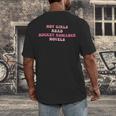 Hot Girls Read Hockey Romance Novels Book Lovers Men's Back Print T-Shirt Hot Girls Read Hockey Romance Novels Book Lovers Men's Back Print T-Shirt