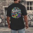 I'd Rather Be Coloring Books Color Drawing Book Men's Back Print T-Shirt I'd Rather Be Coloring Books Color Drawing Book Men's Back Print T-Shirt