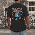 I'm a Book Character Costumes For Kids Storybook Character Men's Back Print T-Shirt
