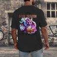 I'm A Book Dragon Not A Worm Men's Back Print T-Shirt I'm A Book Dragon Not A Worm Men's Back Print T-Shirt