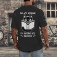 I’m Not Reading I’m Judging You Silently Fun Cat Book Lover Men's Back Print T-Shirt I’m Not Reading I’m Judging You Silently Fun Cat Book Lover Men's Back Print T-Shirt