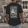Introvert's Peaceful Solitude Graphic Leave Alone Quiet Men's Back Print T-Shirt Introvert's Peaceful Solitude Graphic Leave Alone Quiet Men's Back Print T-Shirt