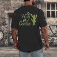 Introverts Sassy Saying Sassy Quote No Hugs Go Hug Cactus Men's Back Print T-Shirt Introverts Sassy Saying Sassy Quote No Hugs Go Hug Cactus Men's Back Print T-Shirt