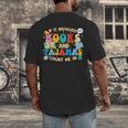 If It Involves Books And Pajamas Count Me In Reading Men's Back Print T-Shirt