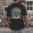It's A Beautiful Day To Read A Book Librarian Book Lover Men's Back Print T-Shirt