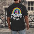 It's Book Fair Week Librarian Library Literacy Reading Men's Back Print T-Shirt