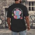 Its A Good Day To Read A Book Cute Elephant And Pig Edition Men's Back Print T-Shirt Its A Good Day To Read A Book Cute Elephant And Pig Edition Men's Back Print T-Shirt