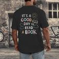It's A Good Day To Read a Book Elementary Teacher Graphic Men's Back Print T-Shirt It's A Good Day To Read a Book Elementary Teacher Graphic Men's Back Print T-Shirt