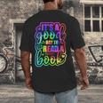 Its A Good Day To Read Book Kids Boys Girls Reading Graphic Men's Back Print T-Shirt