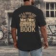It’s a Good Day To Read a Book Lovers Library Reading Men's Back Print T-Shirt It’s a Good Day To Read a Book Lovers Library Reading Men's Back Print T-Shirt
