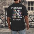 It's Not Hoarding If It's Books ShirtDragon Reading Book Men's Back Print T-Shirt It's Not Hoarding If It's Books ShirtDragon Reading Book Men's Back Print T-Shirt