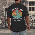 Just A Boy Who Loves Dragons And Books Kids Toddler Baby 5T Men's Back Print T-Shirt Just A Boy Who Loves Dragons And Books Kids Toddler Baby 5T Men's Back Print T-Shirt