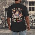 Just Girl Who Loves Anime Cats Boba And Books Bubble Tea Men's Back Print T-Shirt