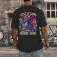 Just a Girl Who Loves Dragons And Books Dragon Men's Back Print T-Shirt Just a Girl Who Loves Dragons And Books Dragon Men's Back Print T-Shirt