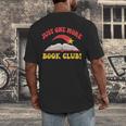 Just One More Book Club Bookish Hippie Men's Back Print T-Shirt
