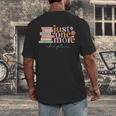 Just One More Chapter Book Lovers Reading Teacher Men's Back Print T-Shirt