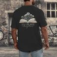 Just One More Chapter Floral Book Wildflower Aesthetic Art Men's Back Print T-Shirt