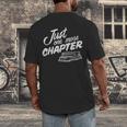 Just One More Chapter Read Reading Librarian Book Men Women Men's Back Print T-Shirt Just One More Chapter Read Reading Librarian Book Men Women Men's Back Print T-Shirt