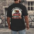 I Just Really Like Turtles And Books OK Turtle Reading Men's Back Print T-Shirt