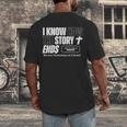 I Know How The Story Ends Book Of Revelation Jesus Is King Men's Back Print T-Shirt