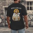 LDS Book Of Mormon Meme Helaman 6 Men's Back Print T-Shirt
