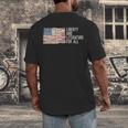 Liberty And Literature For All Reading USA Book Lover Men's Back Print T-Shirt