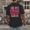 Librarian Assistant Shirt Books Reader Library Assistant Men's Back Print T-Shirt Librarian Assistant Shirt Books Reader Library Assistant Men's Back Print T-Shirt