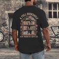 Librarian For Book Lover And Reader Reading Men's Back Print T-Shirt
