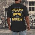 I Am Librarian Book Reader Library Book Reading Men's Back Print T-Shirt I Am Librarian Book Reader Library Book Reading Men's Back Print T-Shirt