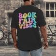 Library Book Fair Vibe Tie Dye School Reading Nostalgic Men's Back Print T-Shirt Library Book Fair Vibe Tie Dye School Reading Nostalgic Men's Back Print T-Shirt