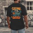 Lifting To Hold More Books Weightlifting Workout Bookish Men's Back Print T-Shirt